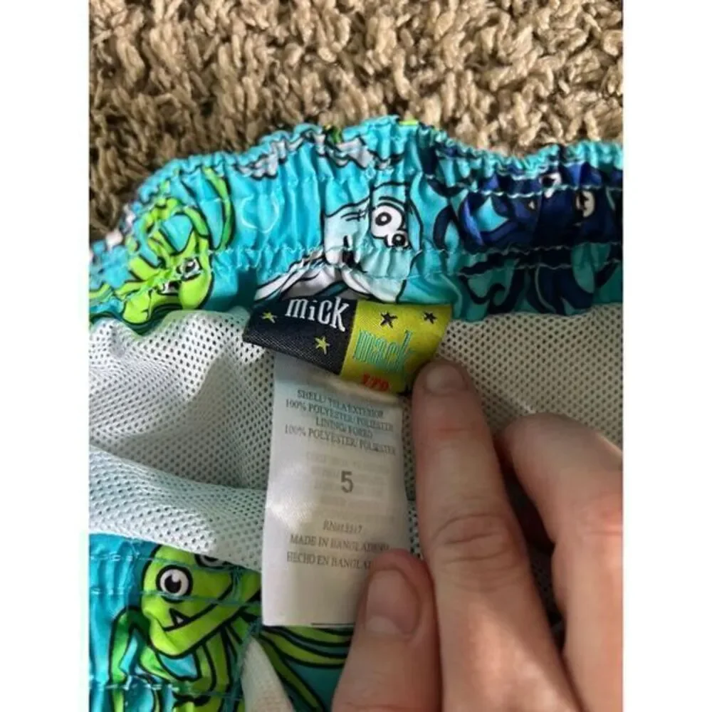 Mick Mack blue‎ swimming trunk size 5